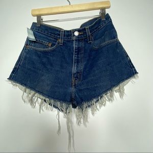 NWT Aritzia Levi jean shorts 32